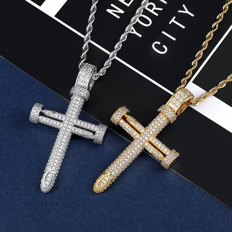 Three Nails Necklace | 18K Gold Plated