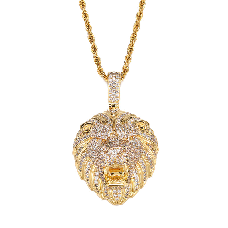 Lion of Judah Necklace | 18k Gold Plated