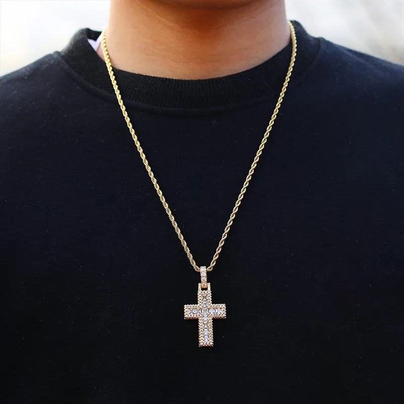 Rugged Cross Necklace